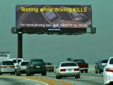 Don't text and drive!