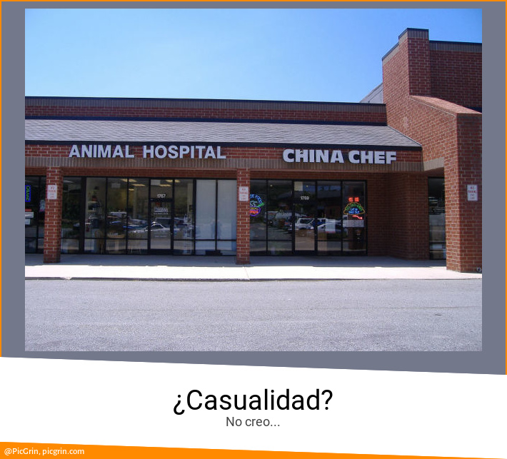 ¿Casualidad?