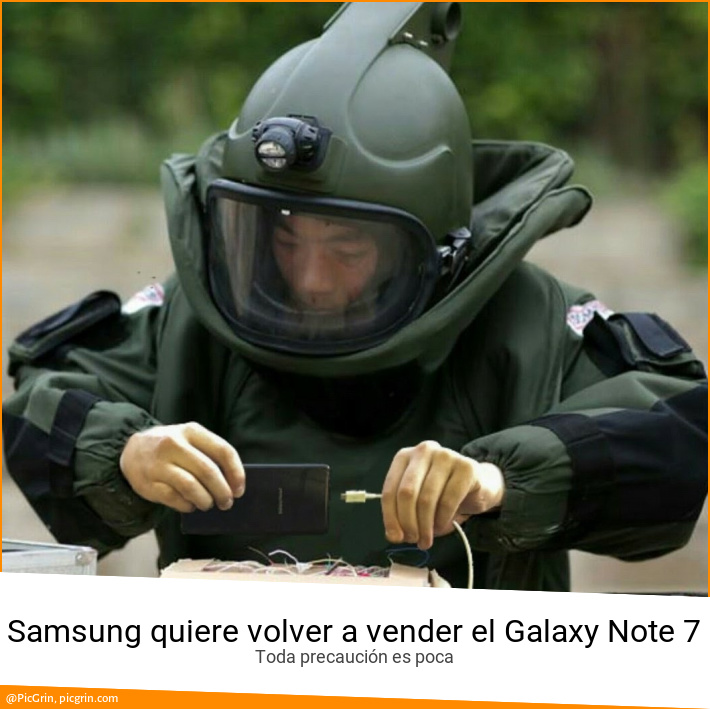 Samsung quiere volver a vender el Galaxy Note 7
