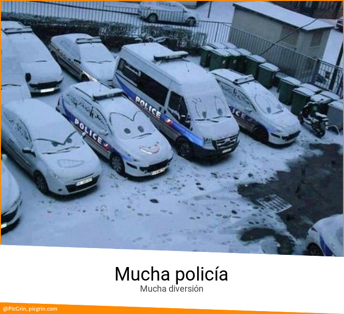 Mucha policía