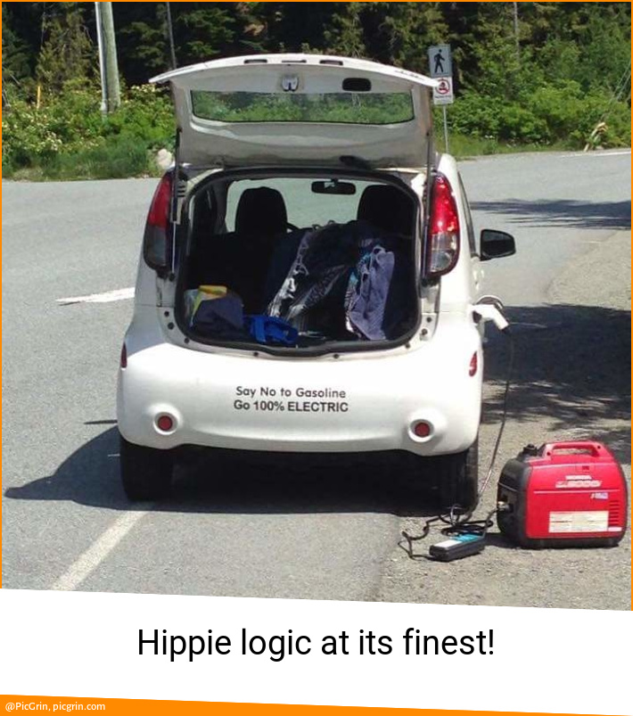 Hippie logic at its finest!