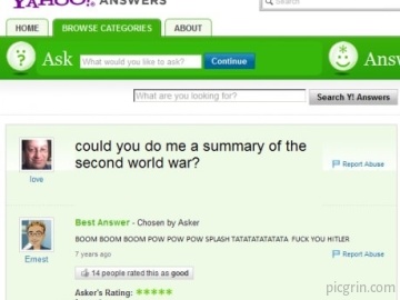 Yahoo Answers