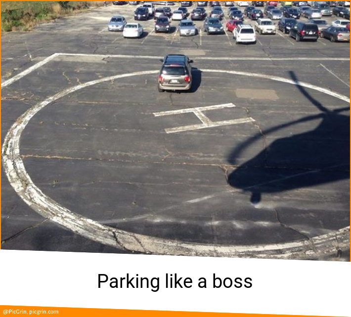 Parking like a boss