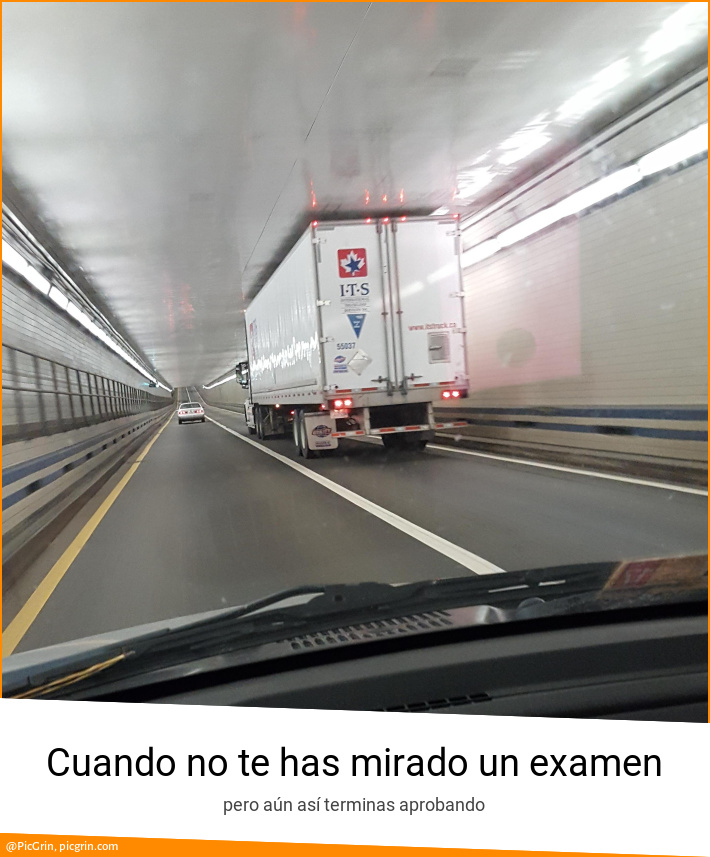 Cuando no te has mirado un examen