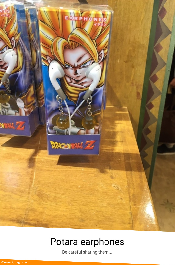 Potara earphones