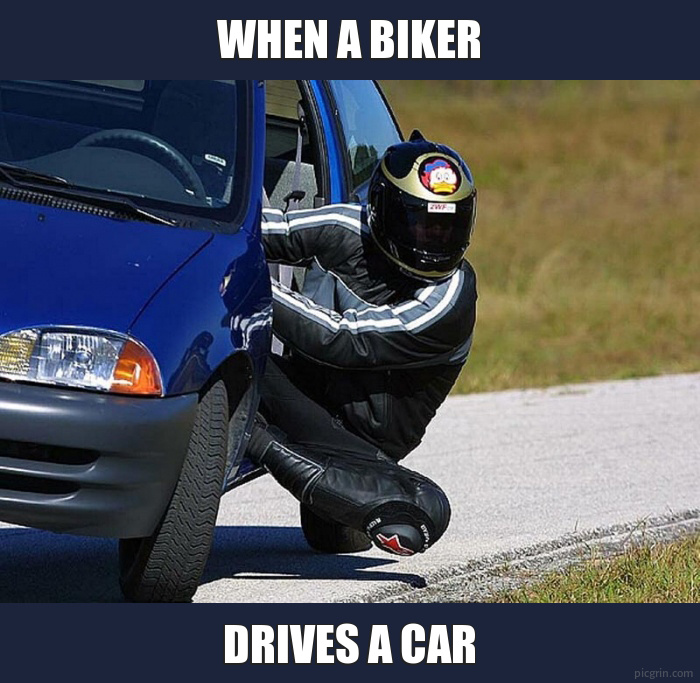 When a biker