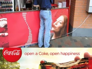 Coca-Cola, open happiness