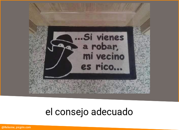 el consejo adecuado