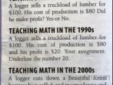 Teaching Math over 50 years