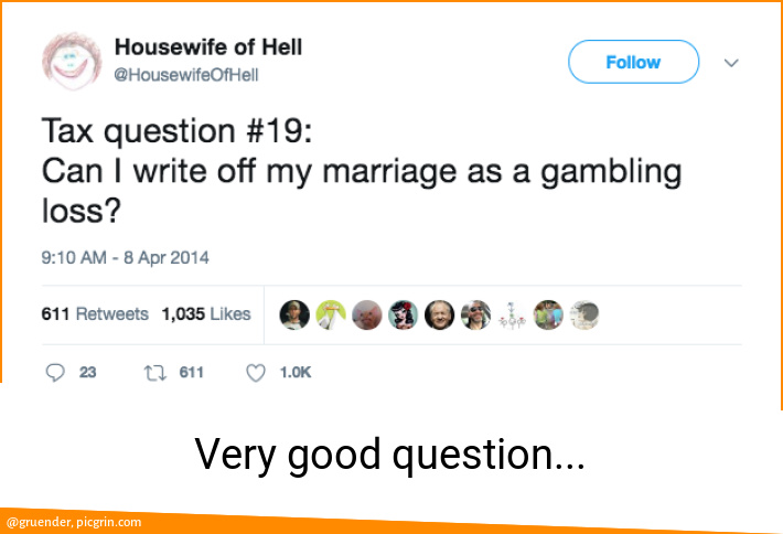 Very good question...