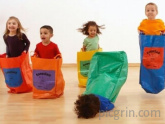 4 out of 5 kids enjoy sack races