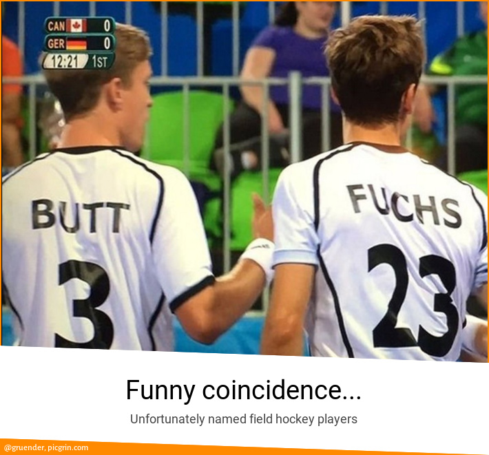 Funny coincidence...