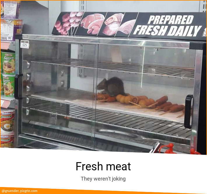 Fresh meat