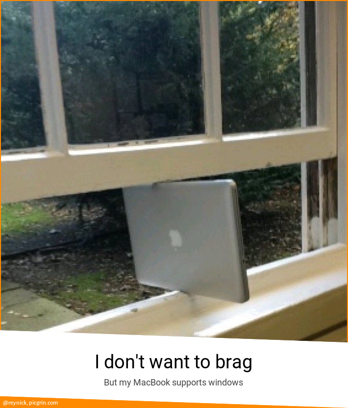 I don't want to brag
