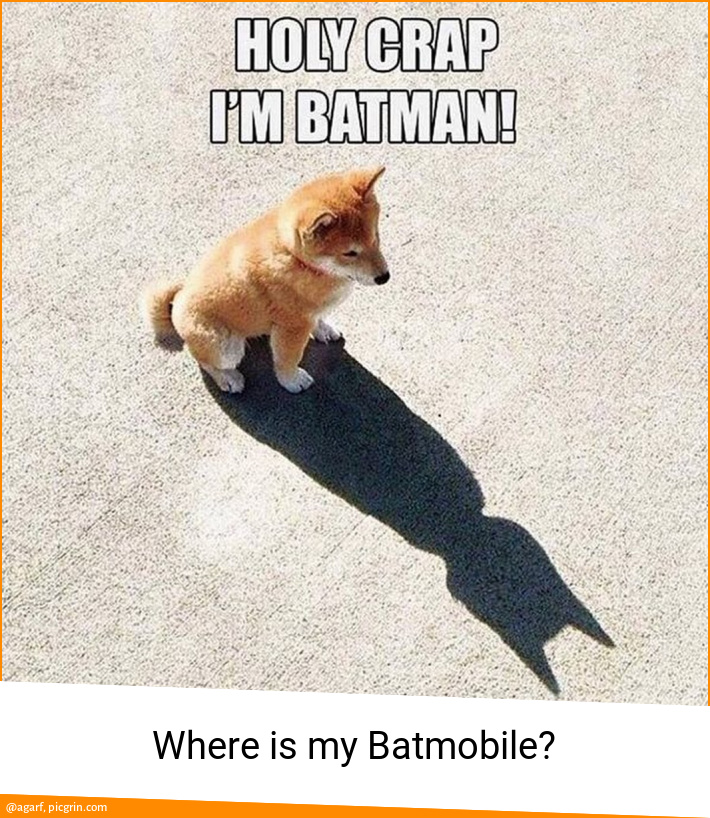 Where is my Batmobile?