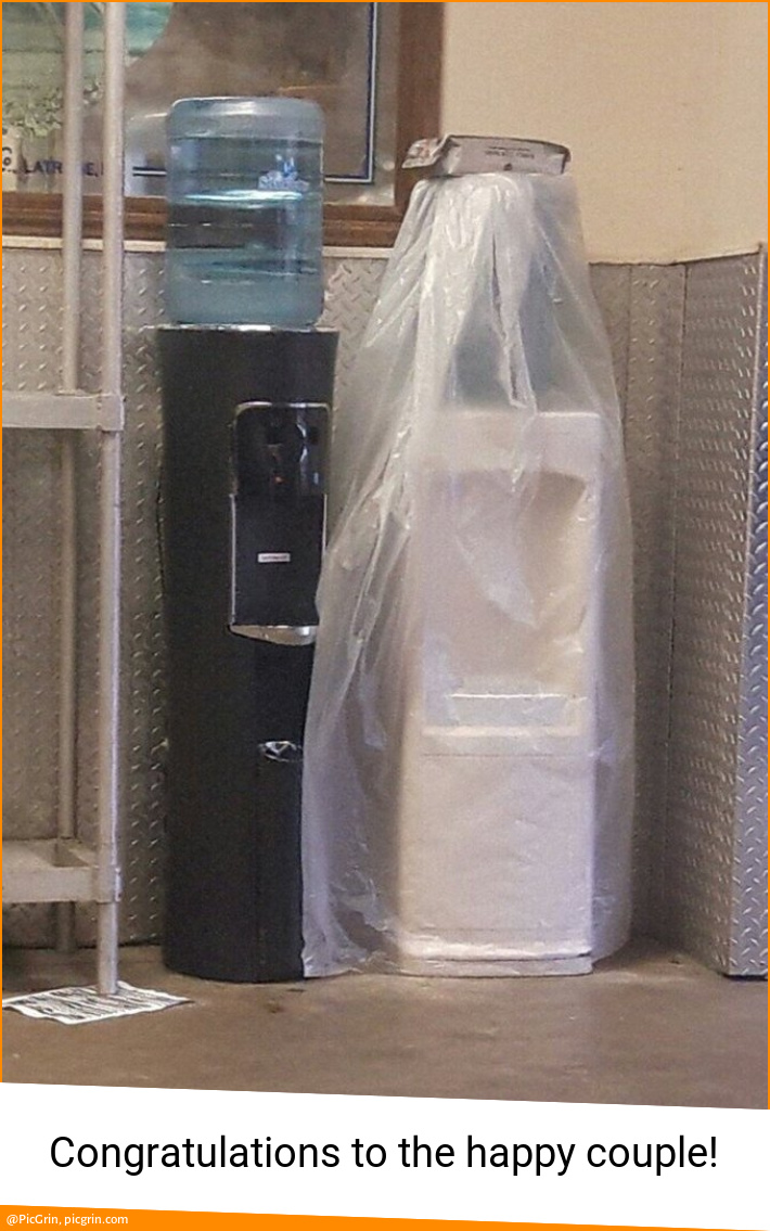 Congratulations to the happy couple!