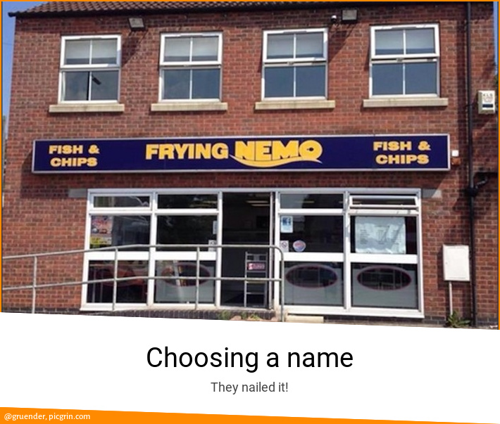 Choosing a name