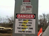 Life's warning