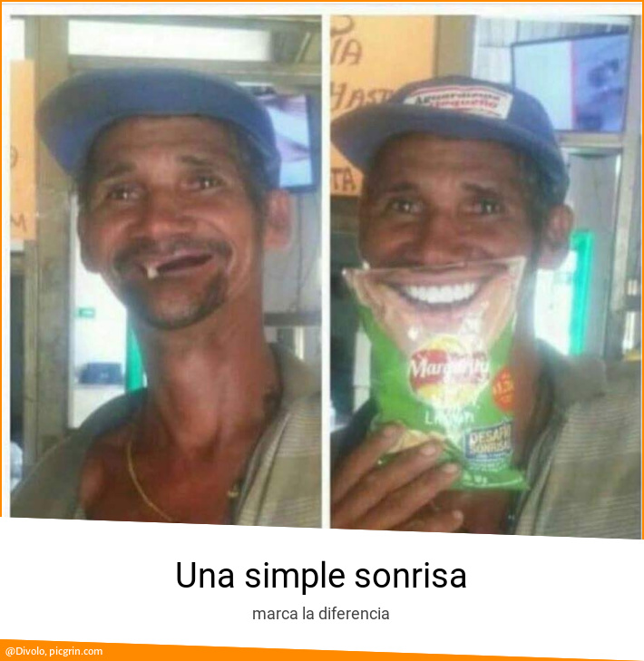 Una simple sonrisa