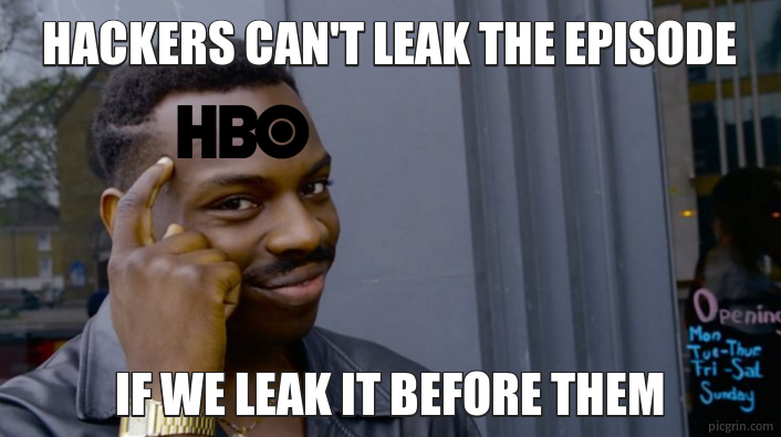Hackers can't leak the episode