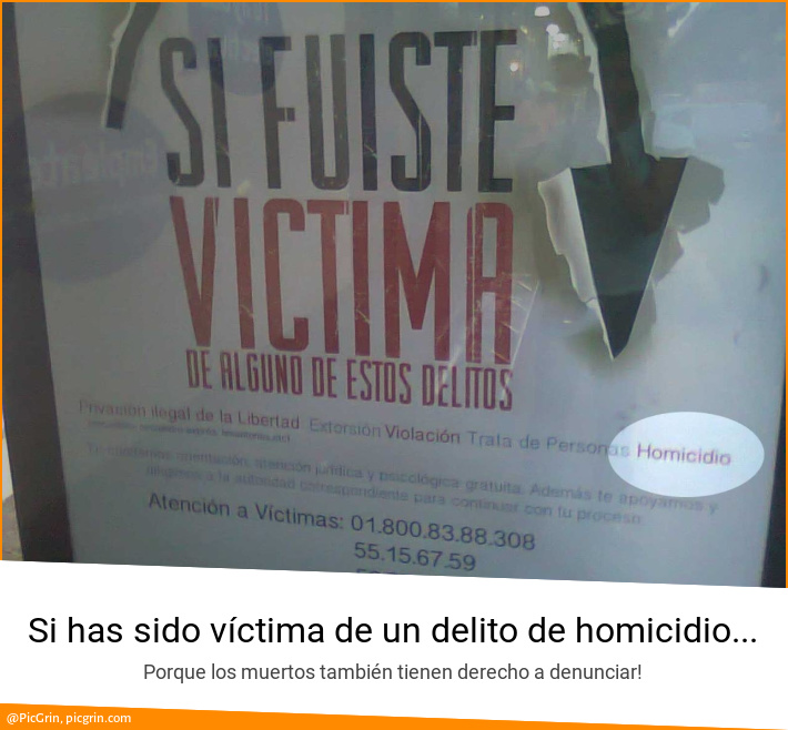 Si has sido víctima de un delito de homicidio...