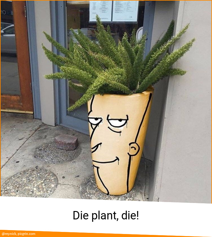 Die plant, die!