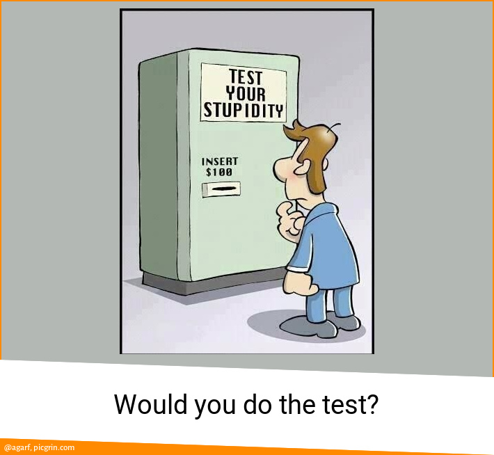 Would you do the test?