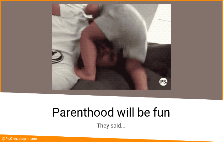 Parenthood will be fun