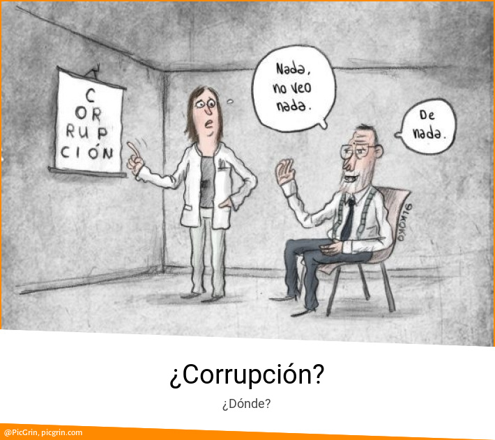 ¿Corrupción?