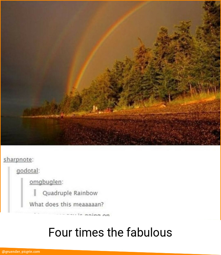 Four times the fabulous