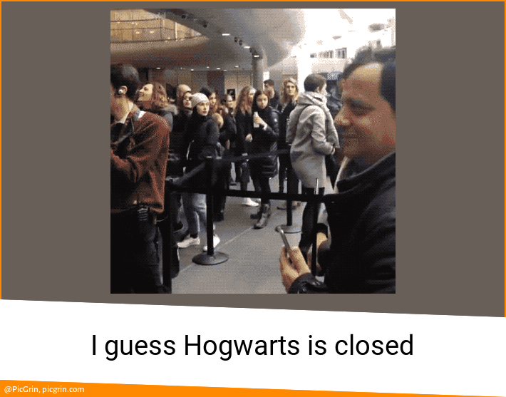 I guess Hogwarts is closed