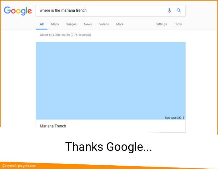 Thanks Google...