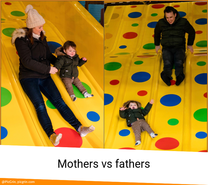 Mothers vs fathers