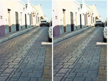 This is the same photo, side by side