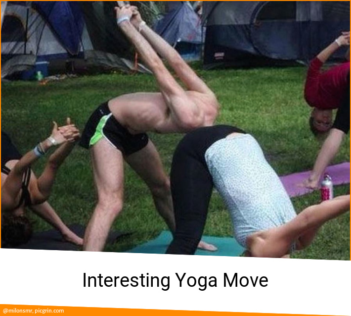 Interesting Yoga Move