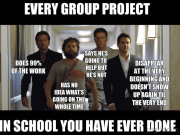The truth of every group project