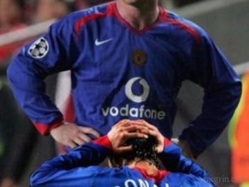 Rooney and cr7